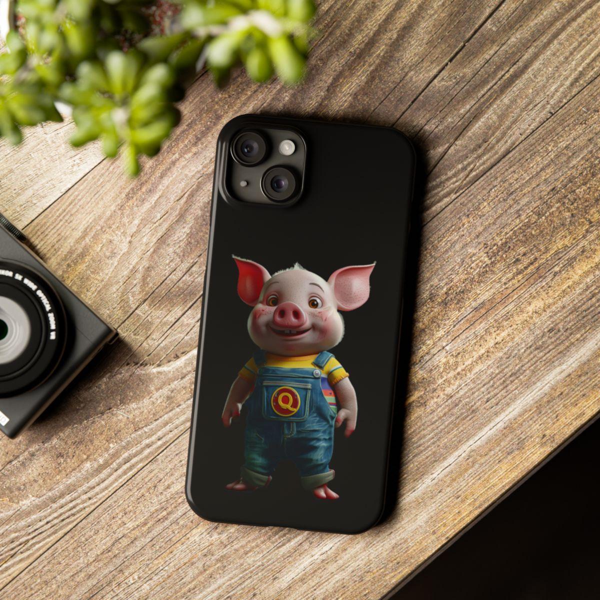 iPhone Case- Cheerful Piglet