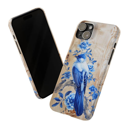 iPhone Case- Blue Sparrow