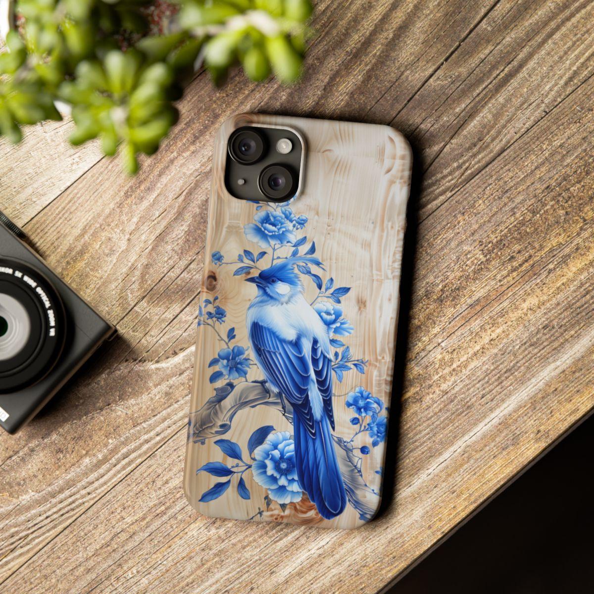 iPhone Case- Blue Sparrow