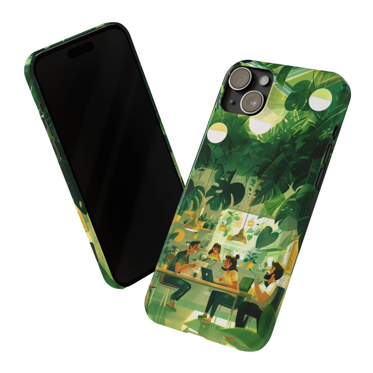 iPhone Case - Office Green