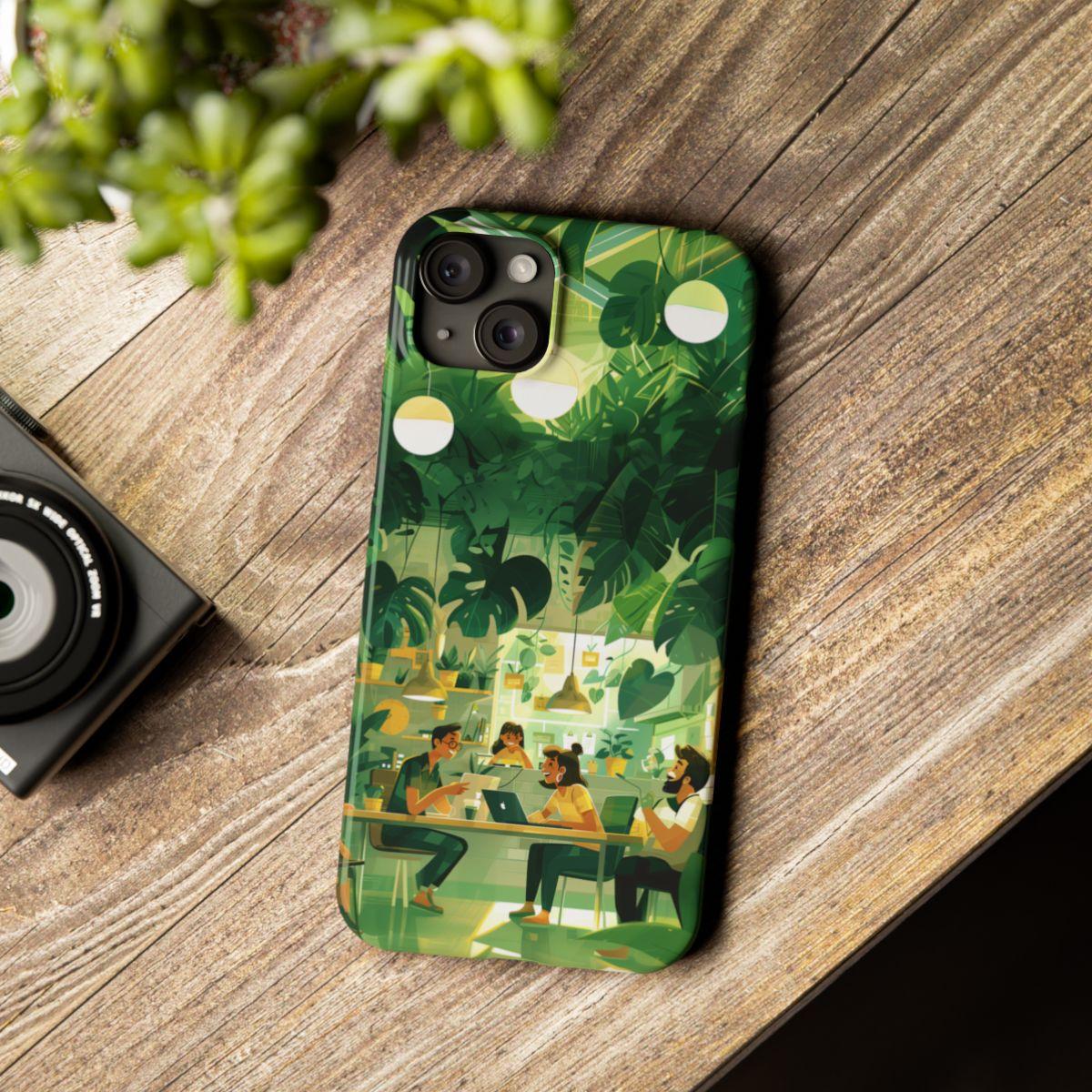 iPhone Case - Office Green