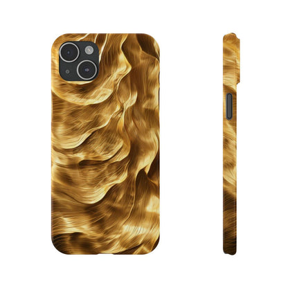 iPhone Case - Golden Waves