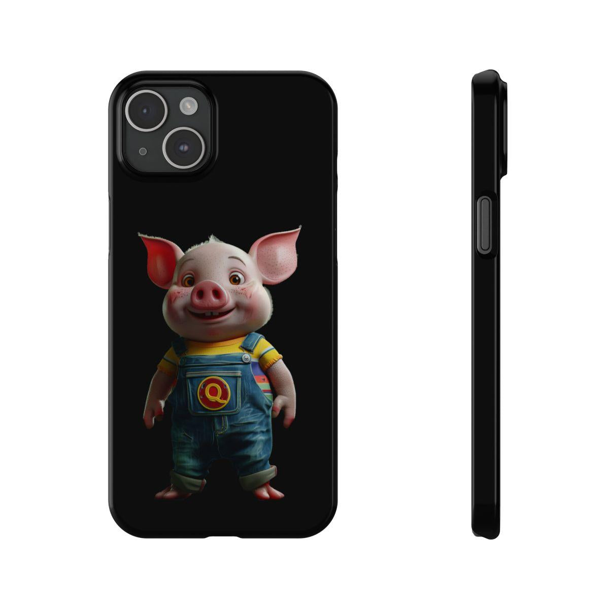 iPhone Case- Cheerful Piglet