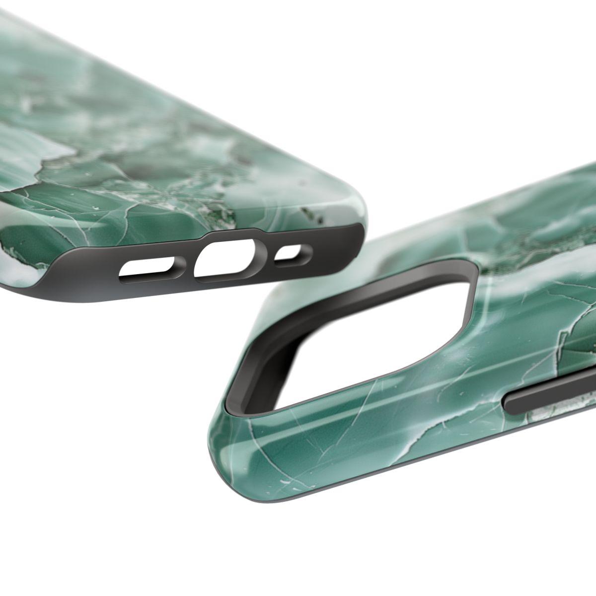 iPhone Case - Greenish Marble.