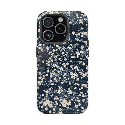 iPhone Case- Cherry Blossom Blue.