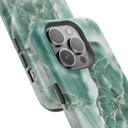 iPhone Case - Greenish Marble.