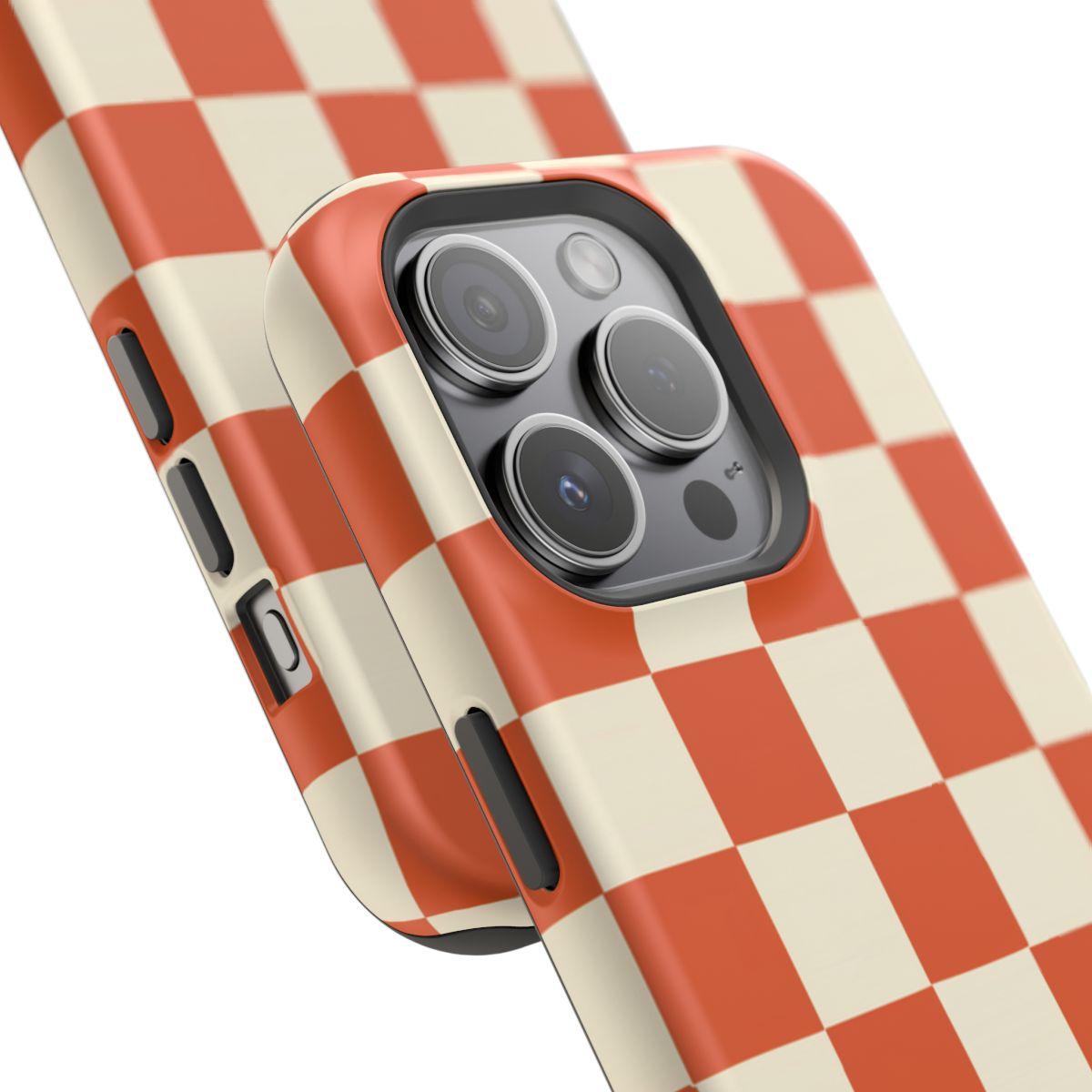 iPhone Case- Subtle Checks.