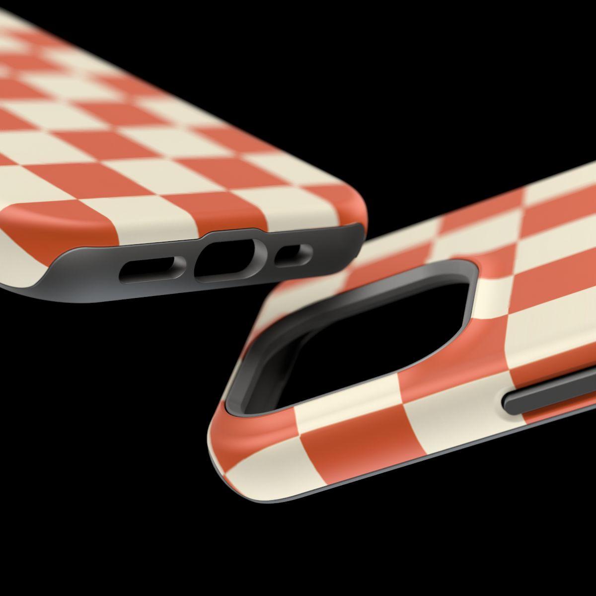 iPhone Case- Subtle Checks.