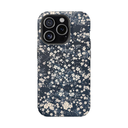 iPhone Case- Cherry Blossom Blue.