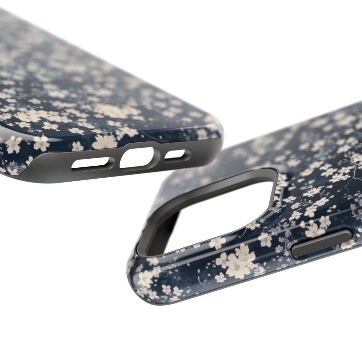 iPhone Case- Cherry Blossom Blue.