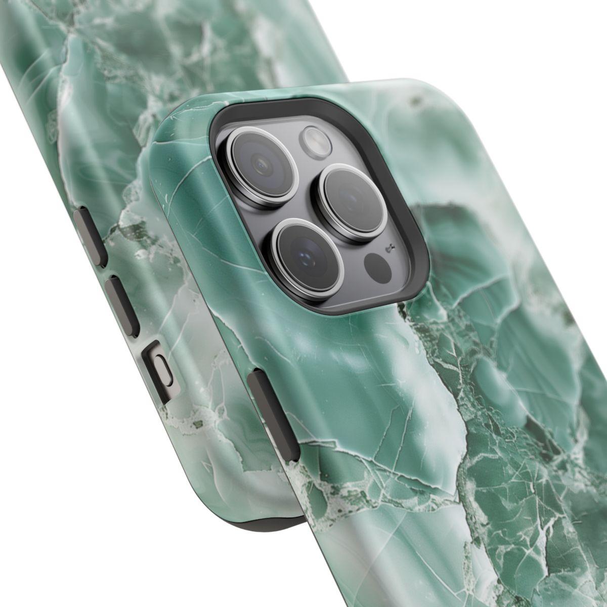 iPhone Case - Greenish Marble.