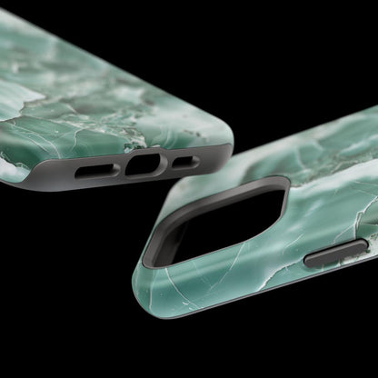 iPhone Case - Greenish Marble.