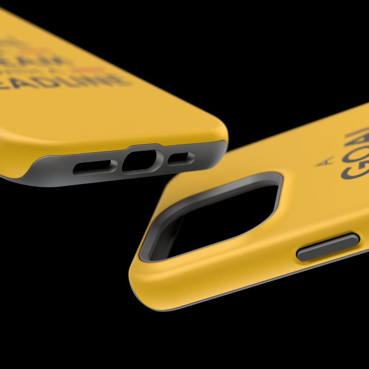 iPhone Case- Goals And Dreams Yellowish.