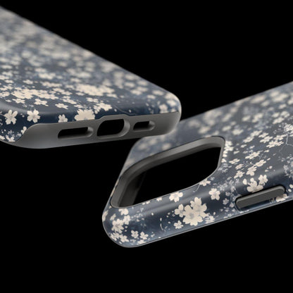 iPhone Case- Cherry Blossom Blue.