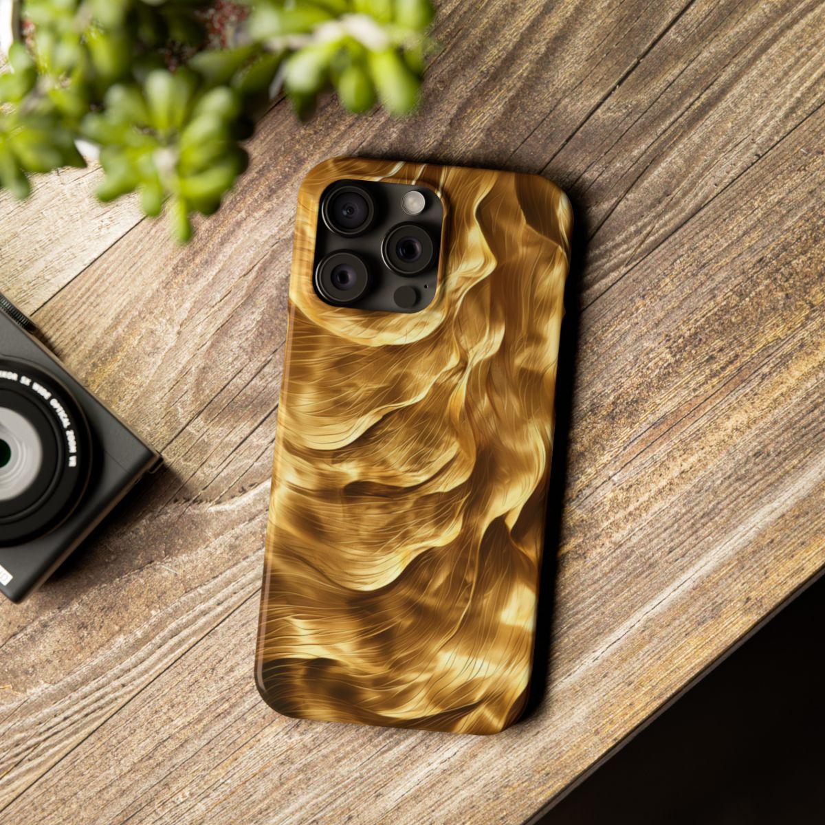 iPhone Case - Golden Waves