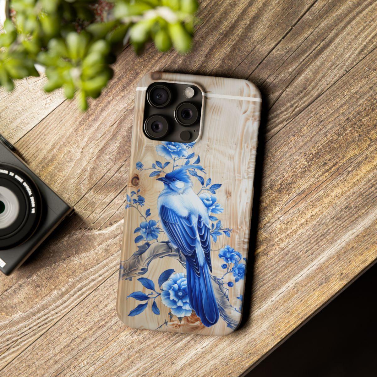 iPhone Case- Blue Sparrow