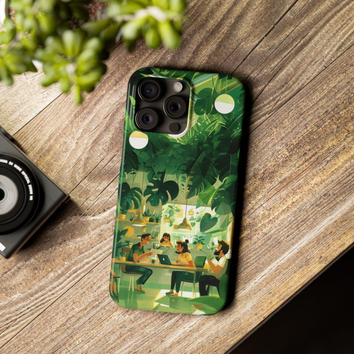 iPhone Case - Office Green