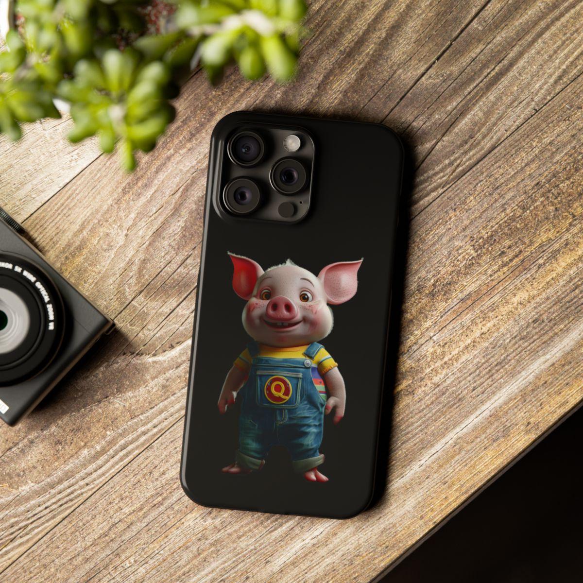 iPhone Case- Cheerful Piglet