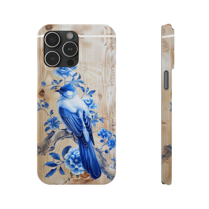 iPhone Case- Blue Sparrow