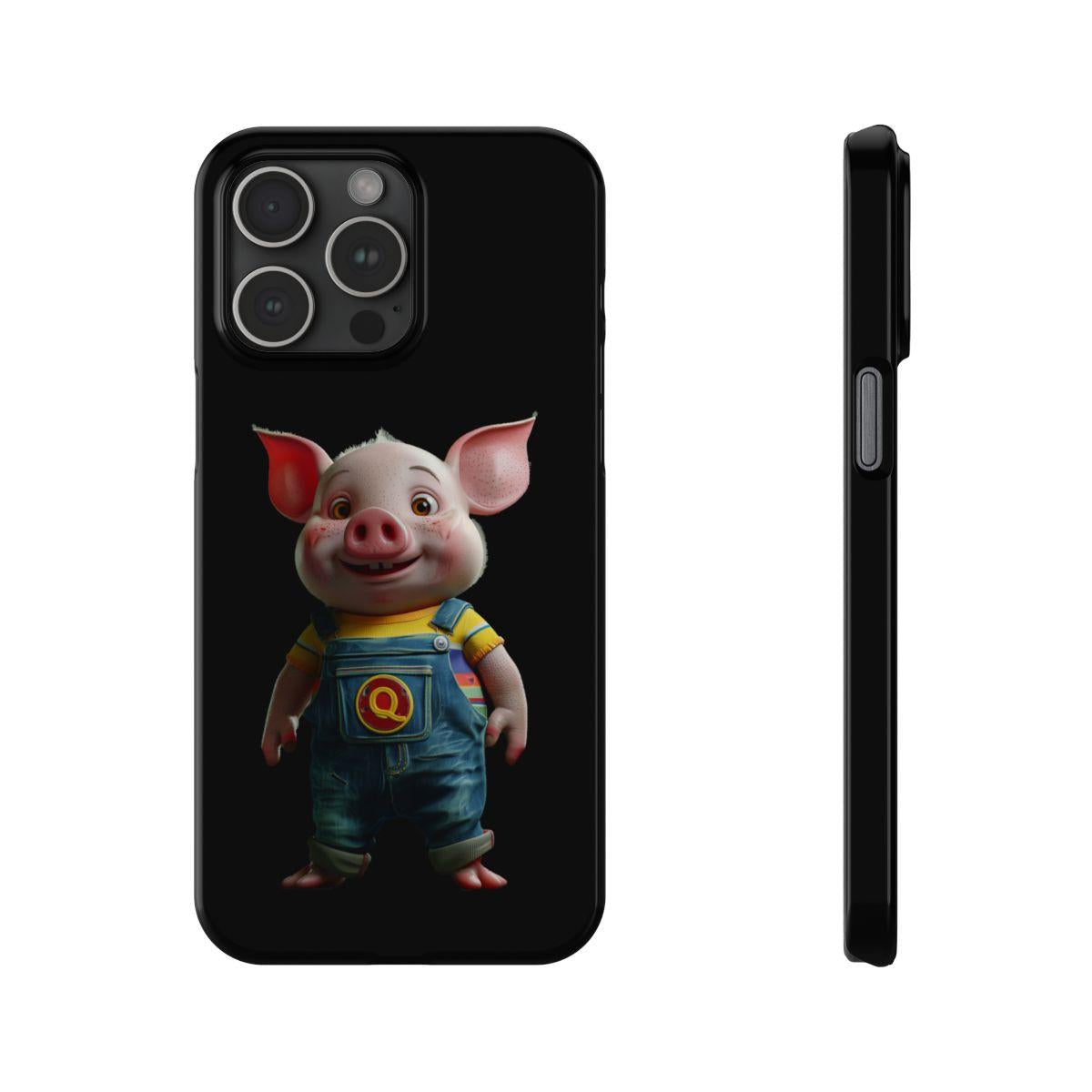 iPhone Case- Cheerful Piglet