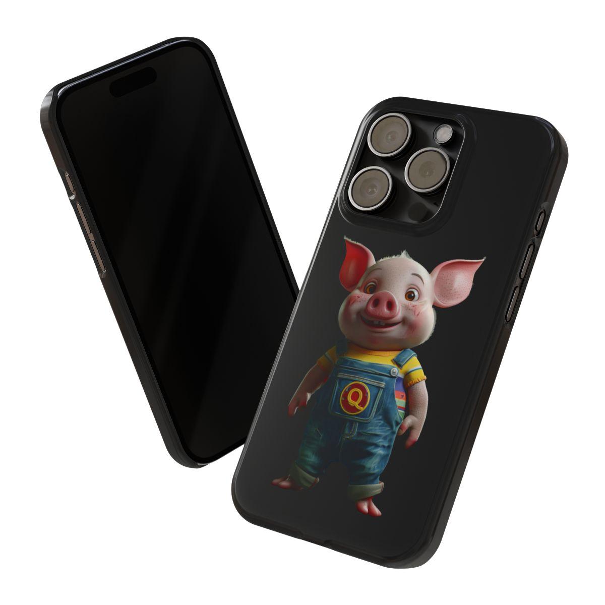 iPhone Case- Cheerful Piglet