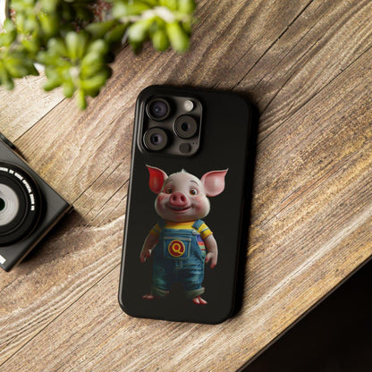 iPhone Case- Cheerful Piglet