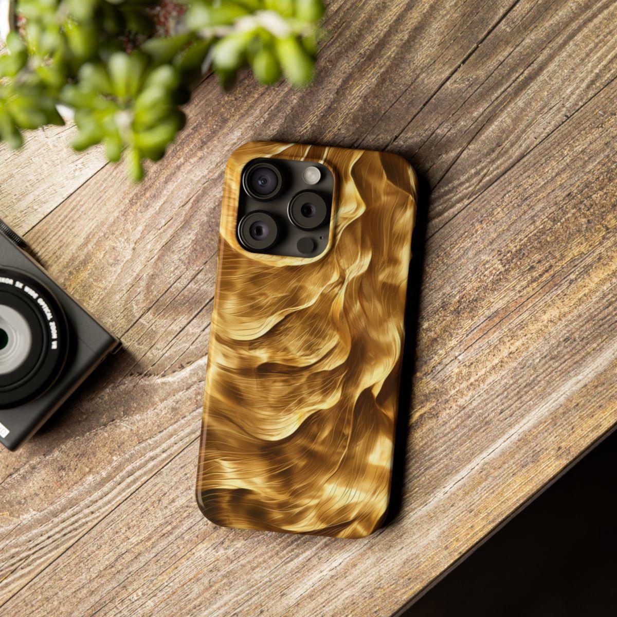 iPhone Case - Golden Waves