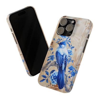 iPhone Case- Blue Sparrow