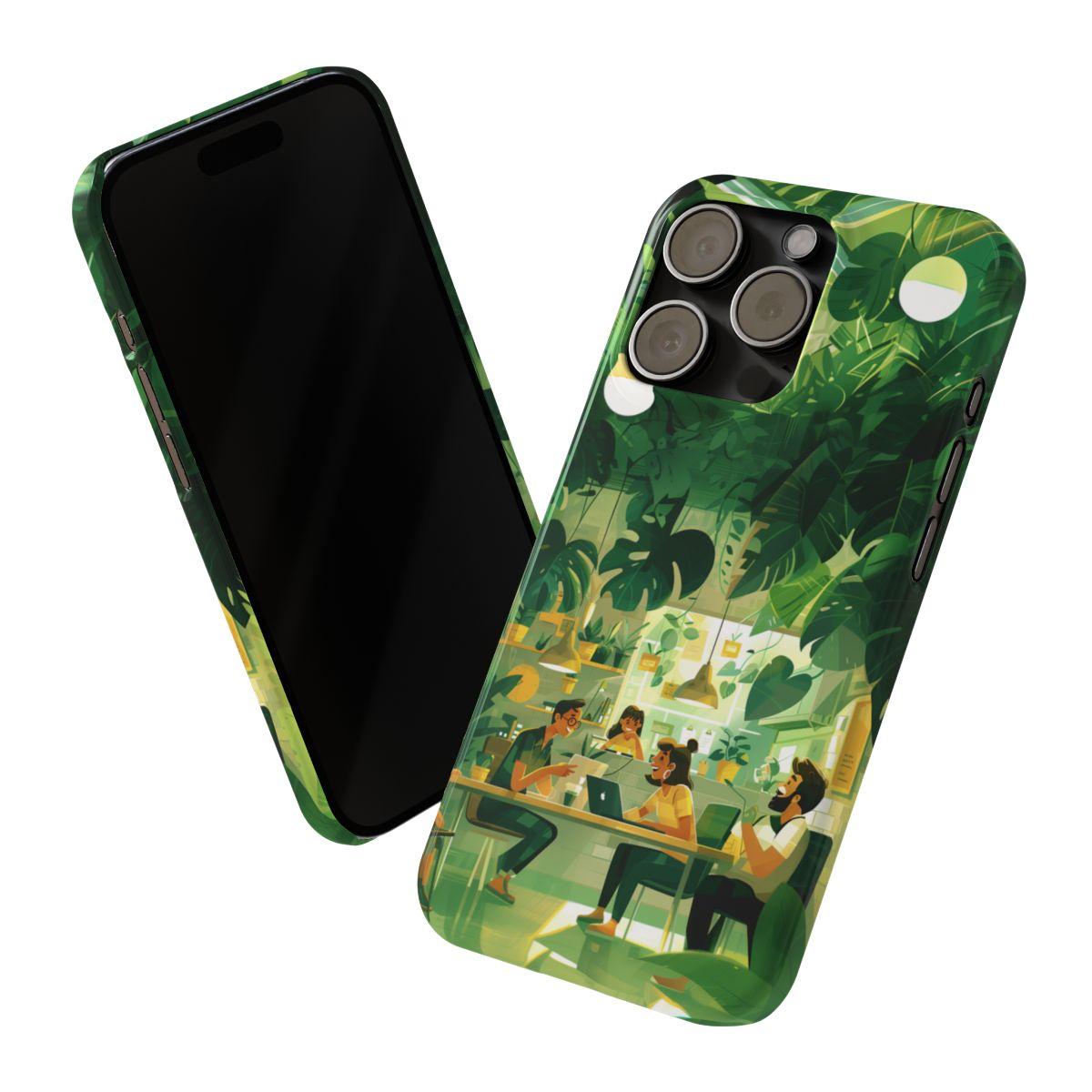 iPhone Case - Office Green