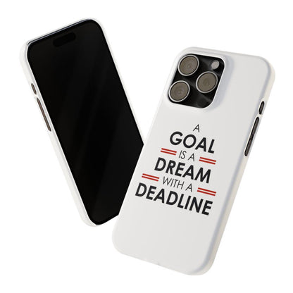 iPhone Case- Dreams White