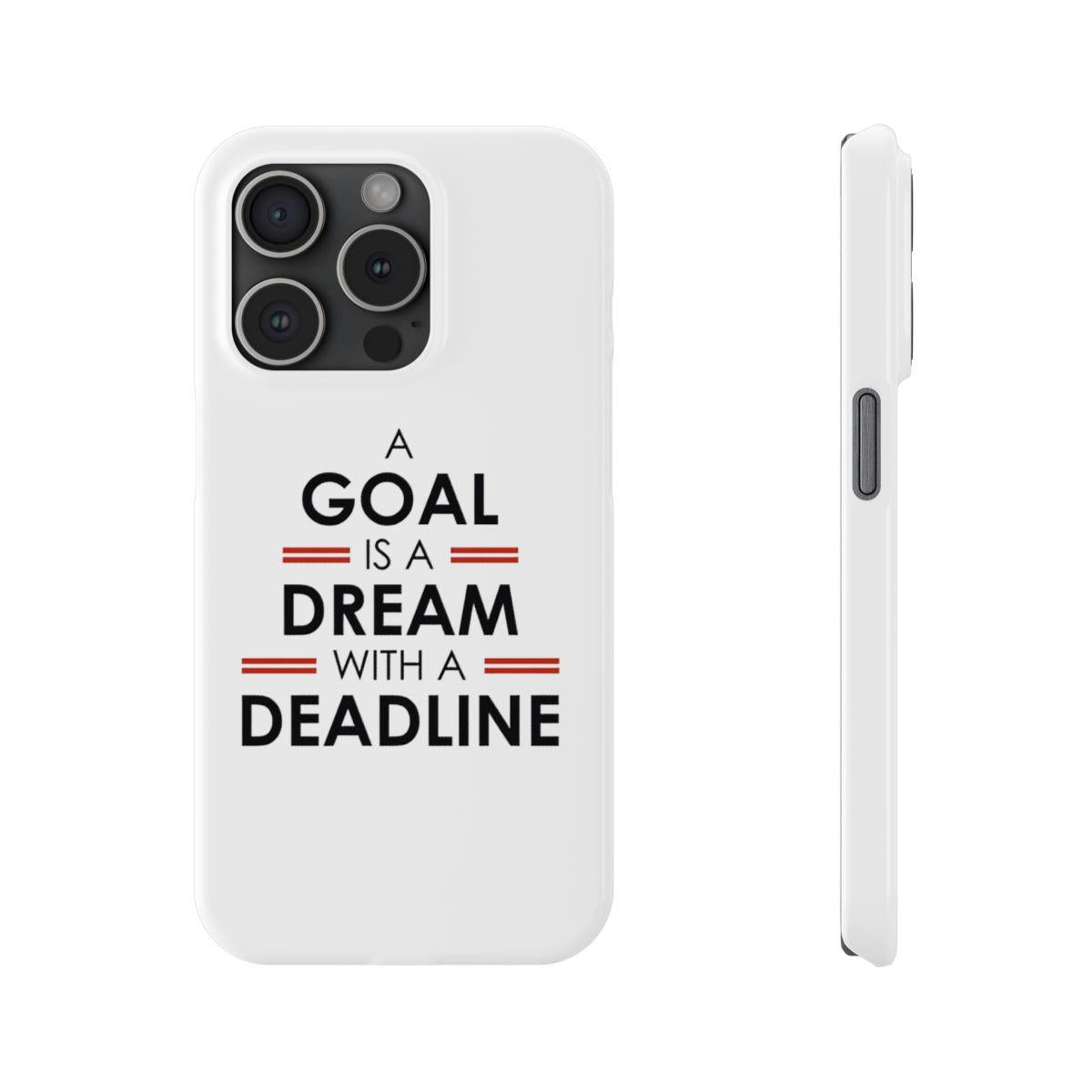 iPhone Case- Dreams White