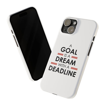 iPhone Case- Dreams White