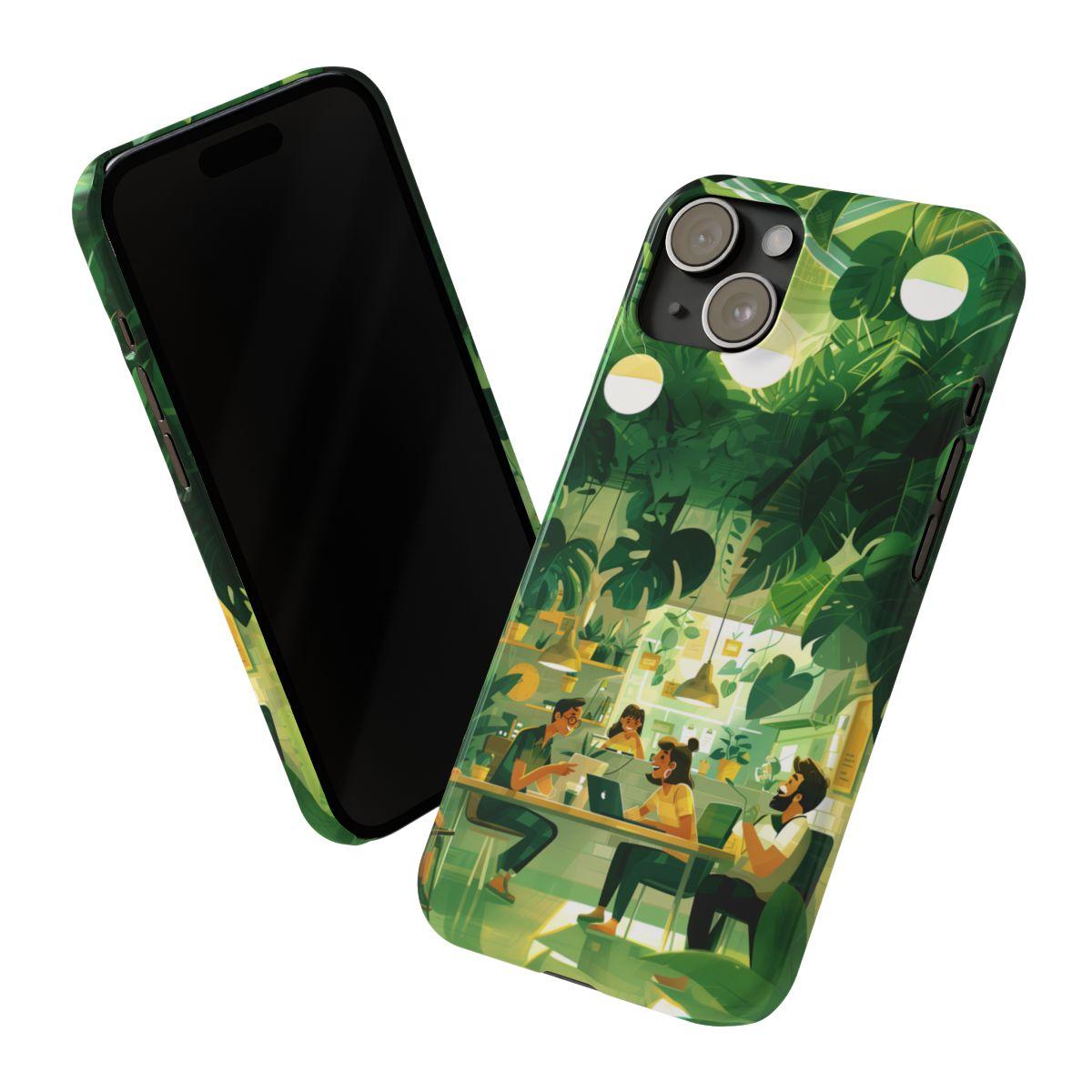 iPhone Case - Office Green