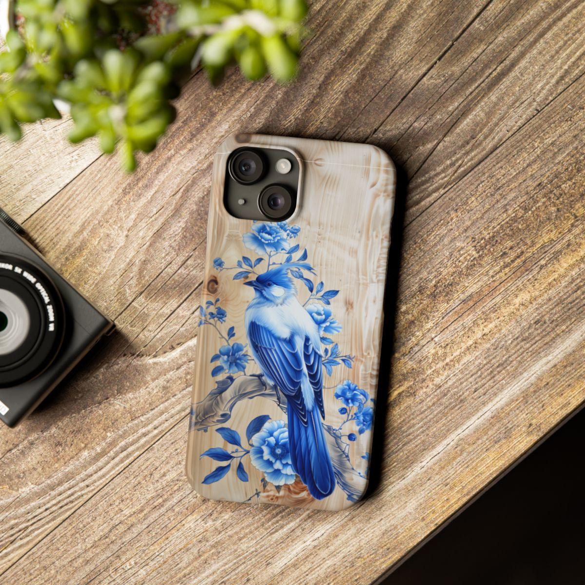 iPhone Case- Blue Sparrow