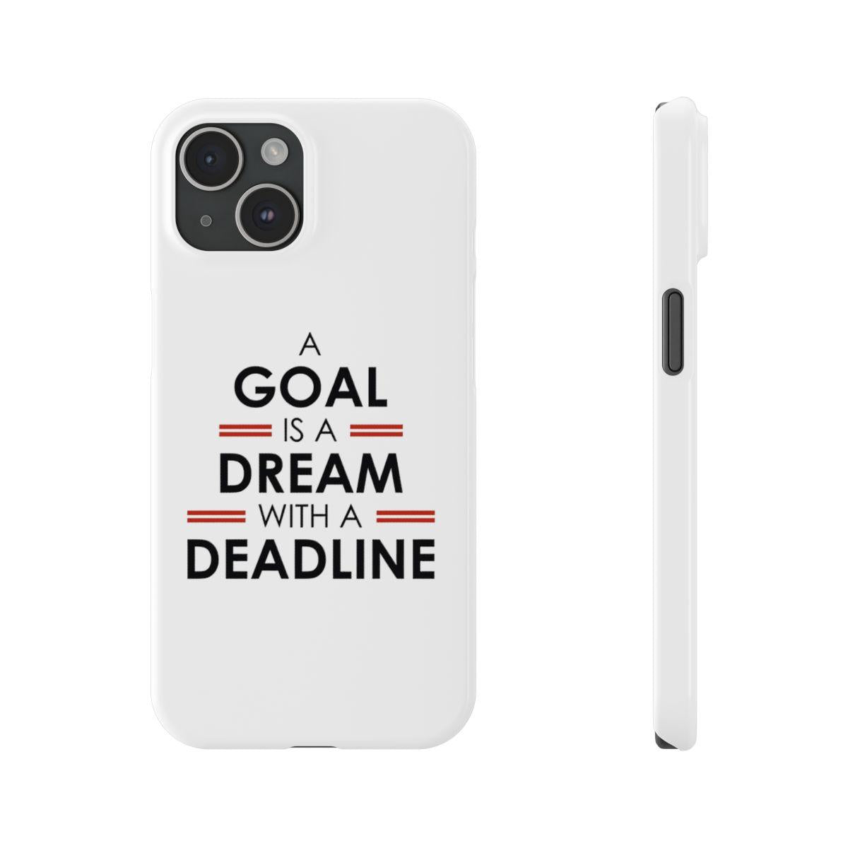 iPhone Case- Dreams White