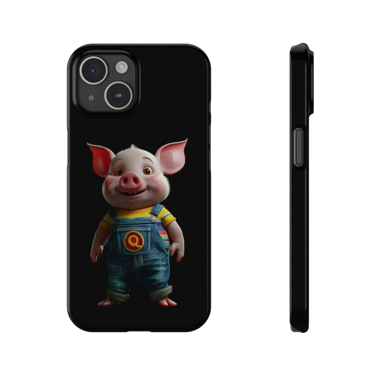 iPhone Case- Cheerful Piglet