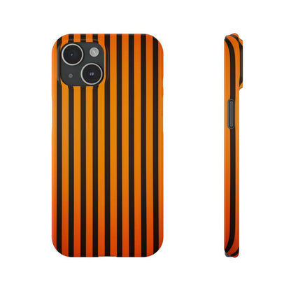 iPhone Case- Subtle Orange Stripes