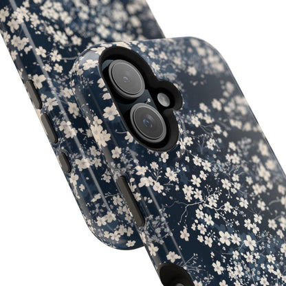 iPhone Case- Cherry Blossom Blue.