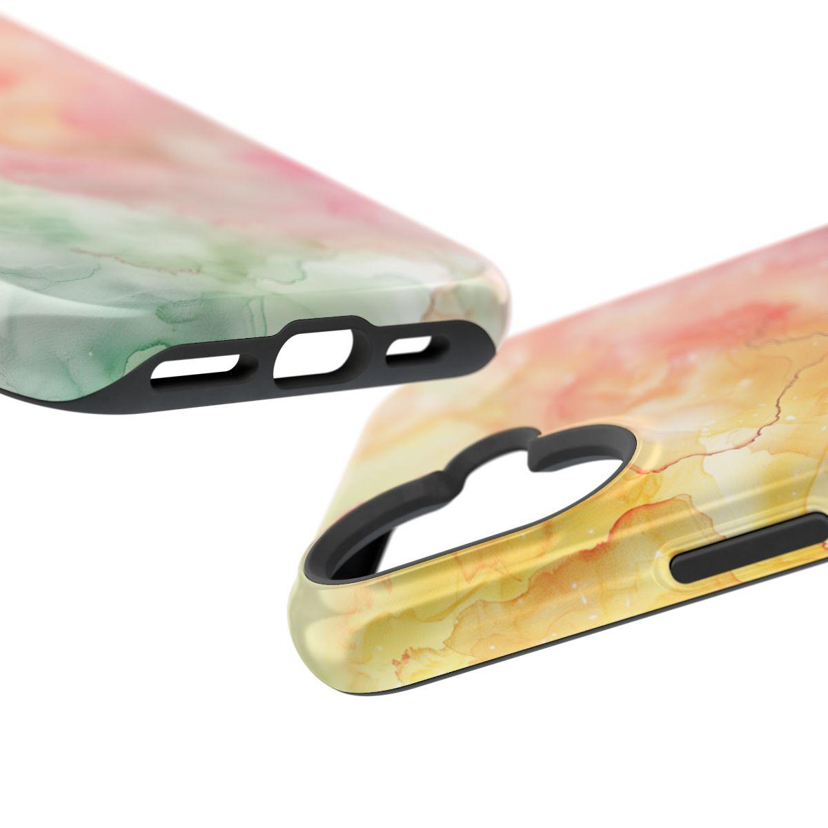 iPhone Case - Color Fused Marble.