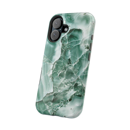 iPhone Case - Greenish Marble.