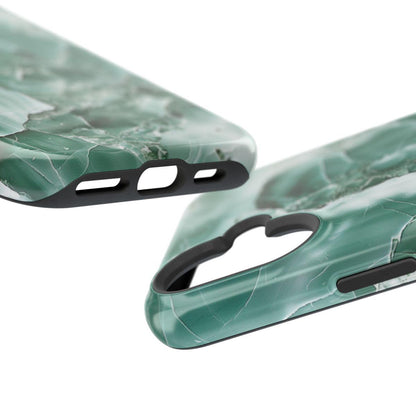 iPhone Case - Greenish Marble.