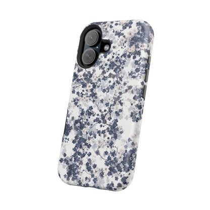 iPhone Case- White Blossom Pattern.