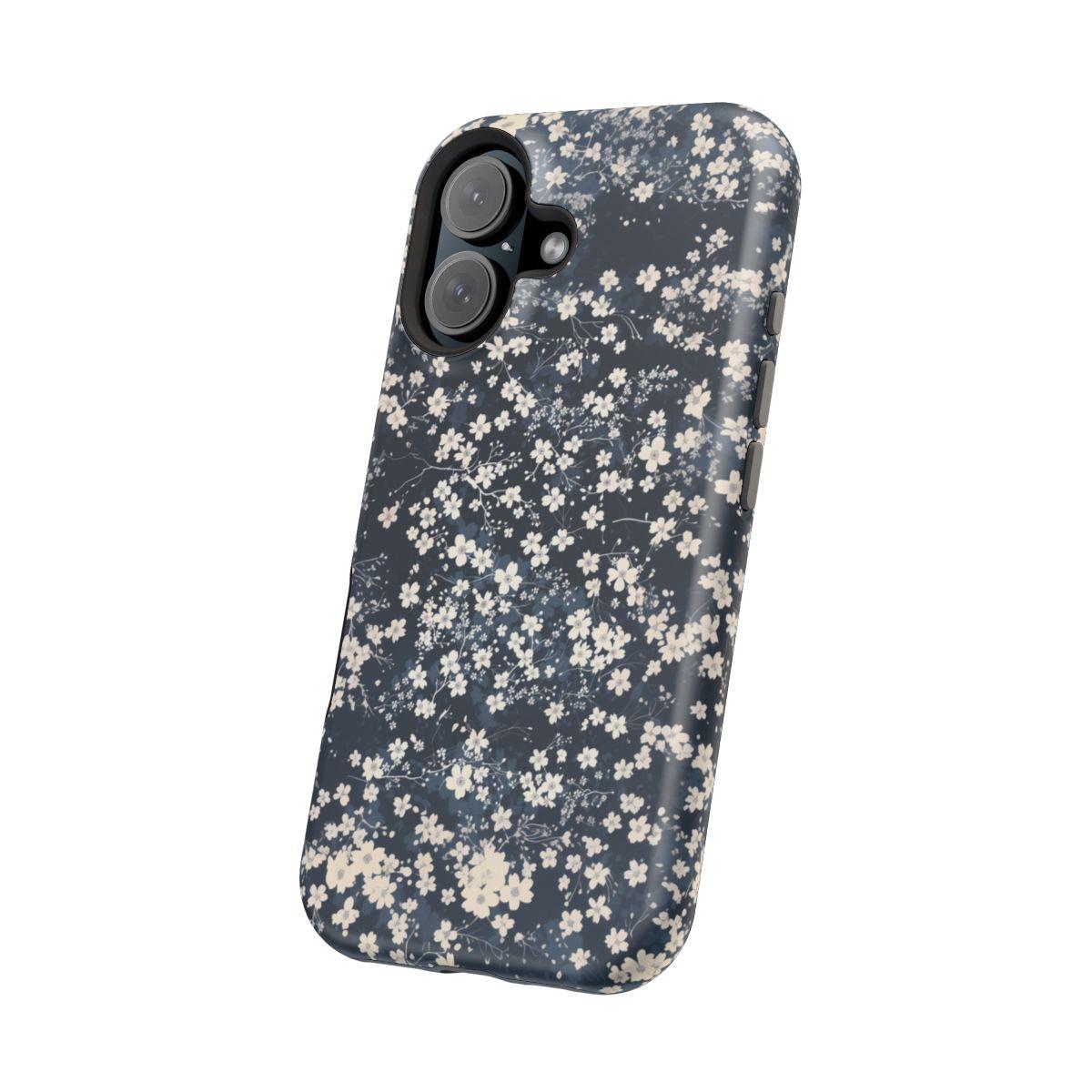 iPhone Case- Cherry Blossom Blue.