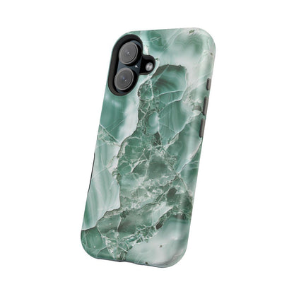 iPhone Case - Greenish Marble.