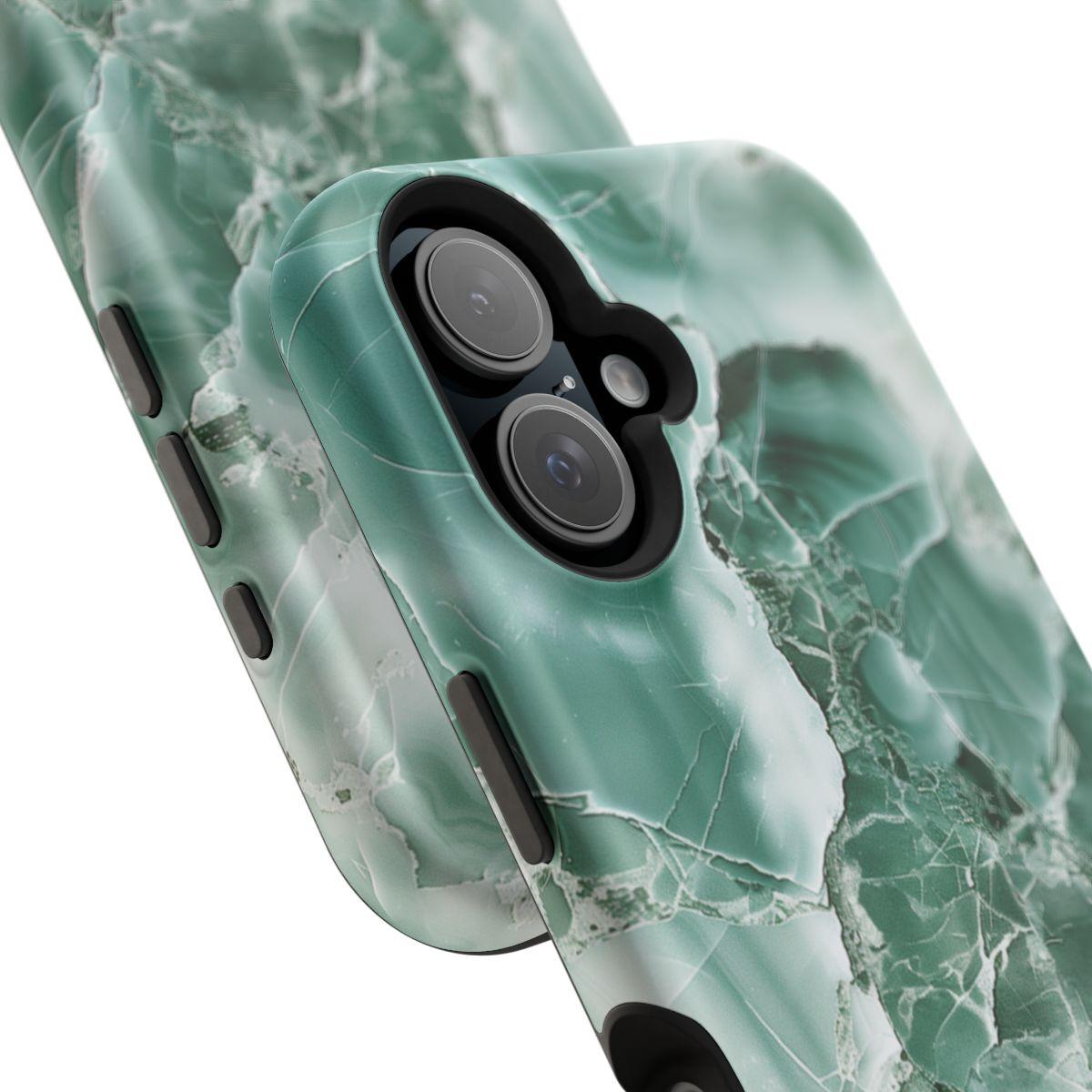 iPhone Case - Greenish Marble.