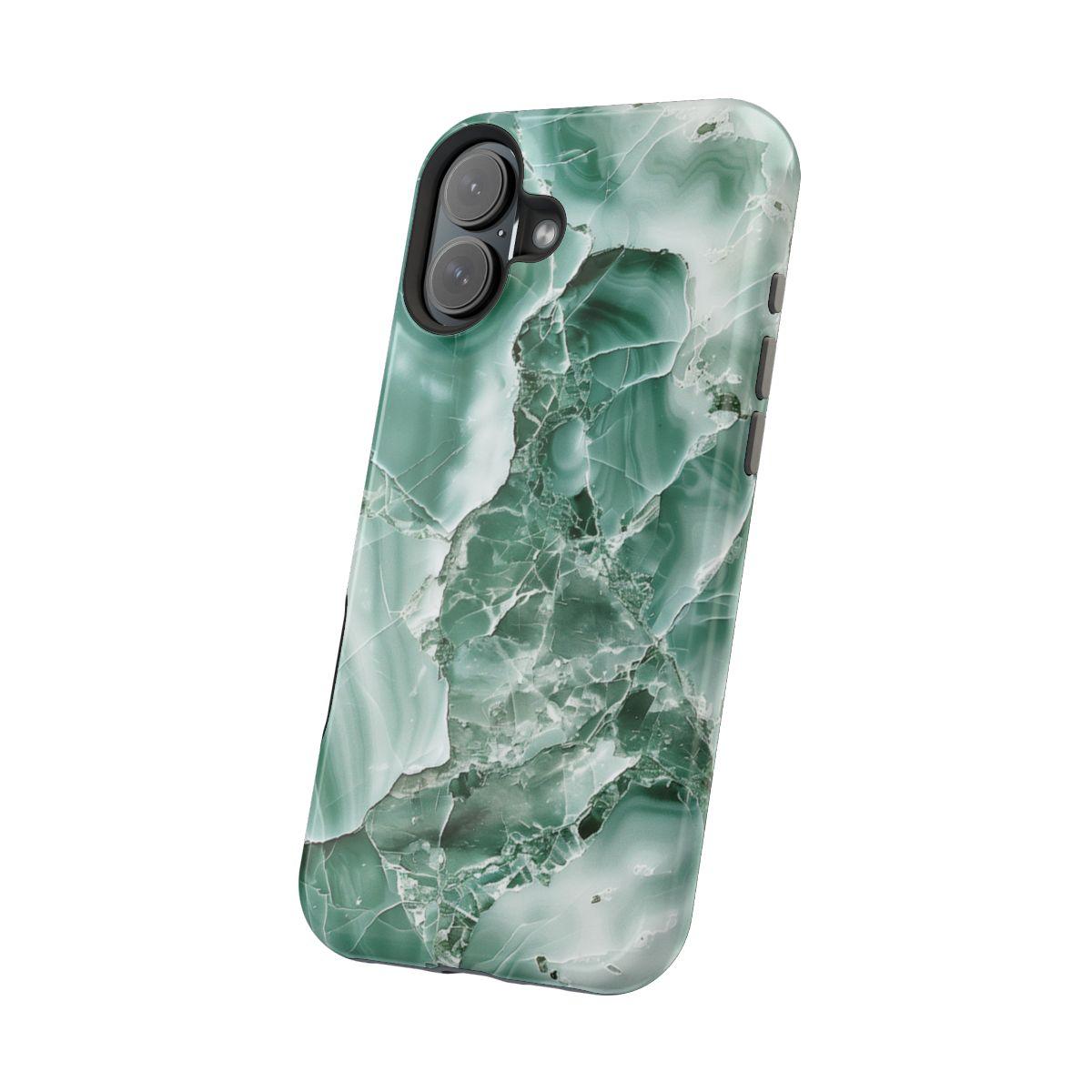 iPhone Case - Greenish Marble.