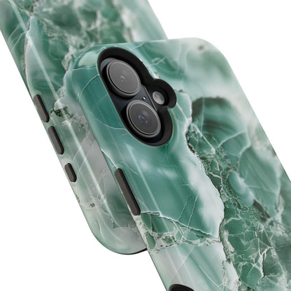 iPhone Case - Greenish Marble.