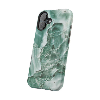 iPhone Case - Greenish Marble.