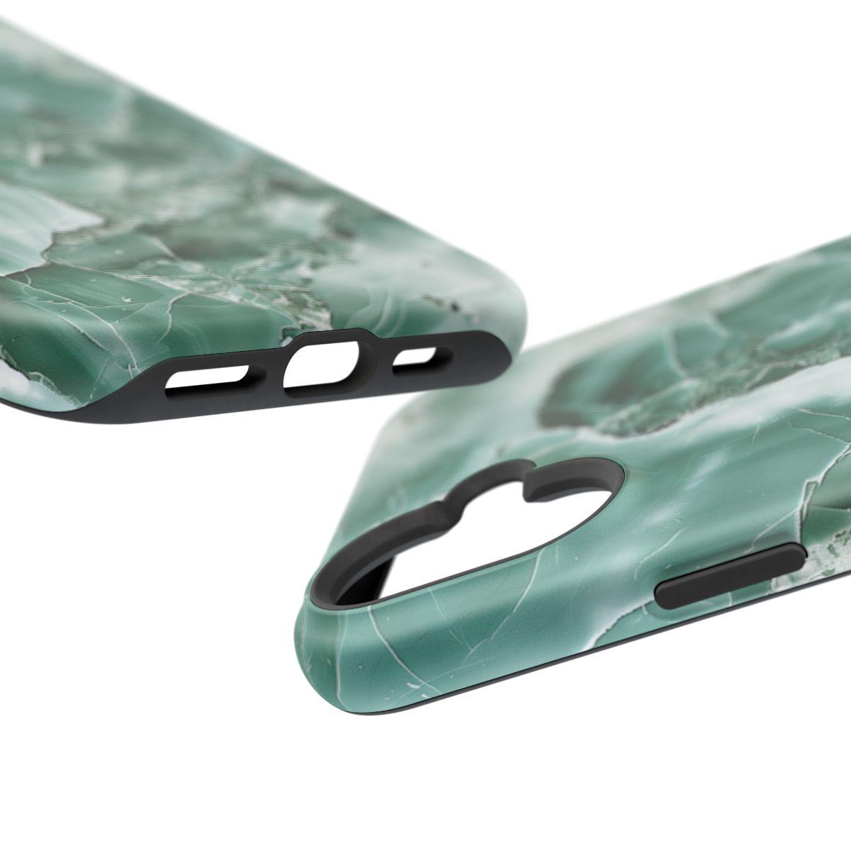 iPhone Case - Greenish Marble.