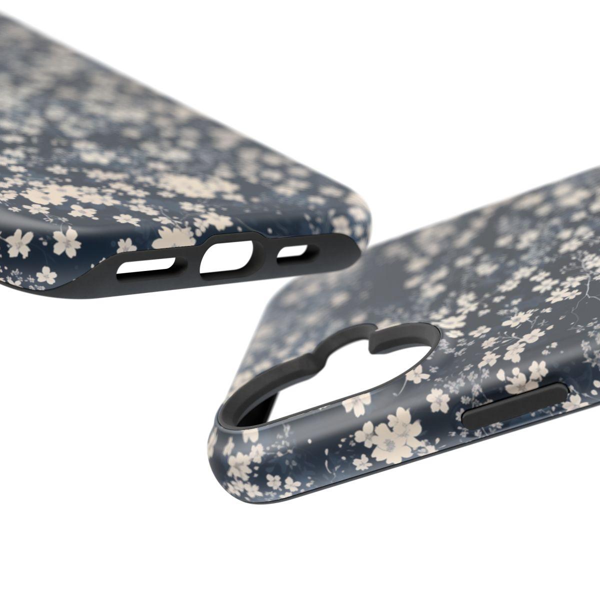 iPhone Case- Cherry Blossom Blue.